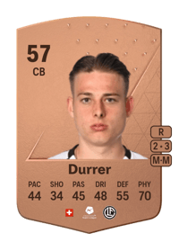 Adrian Durrer Common 57 OVR