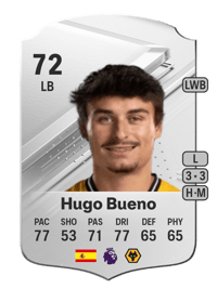 Hugo Bueno Rare 72 OVR