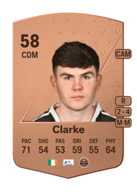 James Clarke Common 58 OVR