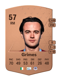 Dylan Grimes Common 57 OVR