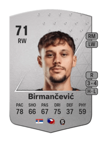 Veljko Birmančević Common 71 OVR