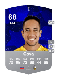 Maurice Cova CONMEBOL Sudamericana 68 OVR