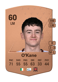 Ryan O'Kane Common 60 OVR