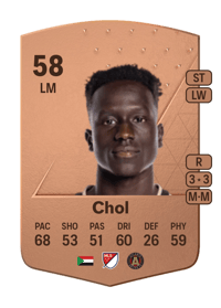 Machop Chol Common 58 OVR