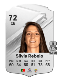 Sílvia Rebelo Rare 72 OVR