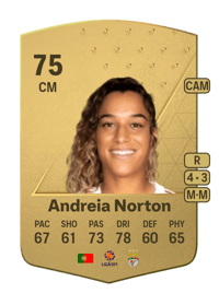 Andreia Norton Common 75 OVR