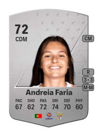 Andreia Faria Common 72 OVR