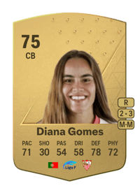 Diana Gomes Common 75 OVR