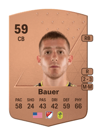 Josh Bauer Common 59 OVR