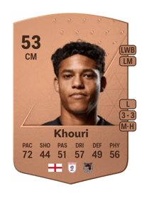 Evan Khouri Common 53 OVR