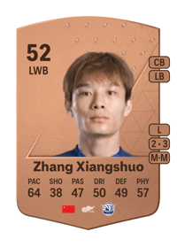 Zhang Xiangshuo Common 52 OVR