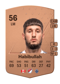 Kamron Habibullah Common 56 OVR