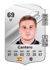 Cantero Rare 69 OVR