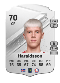 Hákon Arnar Haraldsson Rare 70 OVR
