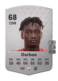 Ebrima Darboe Common 68 OVR