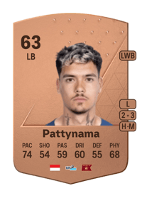 Shayne Pattynama Common 63 OVR