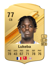 Castello Lukeba Rare 77 OVR