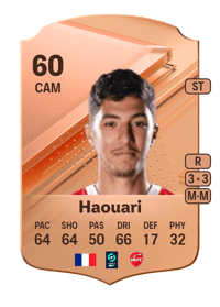 Yassine Haouari Rare 60 OVR