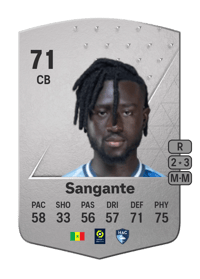 Arouna Sangante Common 71 OVR