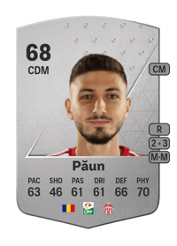 Nicolae Păun Common 68 OVR