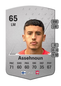 Jasin Assehnoun Common 65 OVR