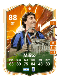Diego Milito UT Heroes 88 OVR