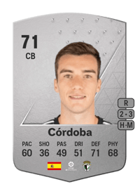 Córdoba Common 71 OVR