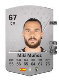 Miki Muñoz Common 67 OVR