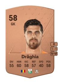 Virgil Drăghia Common 58 OVR