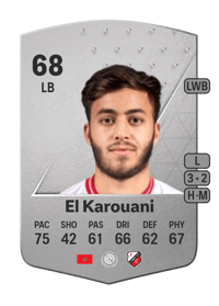 Souffian El Karouani Common 68 OVR