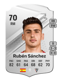 Rubén Sánchez Rare 70 OVR