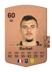 Hugo Barbet Common 60 OVR