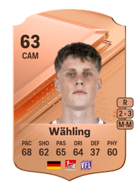 Oliver Wähling Rare 63 OVR