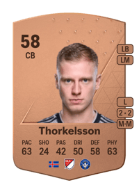 Róbert Thorkelsson Common 58 OVR