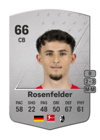 Max Rosenfelder Common 66 OVR