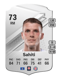Emir Sahiti Rare 73 OVR