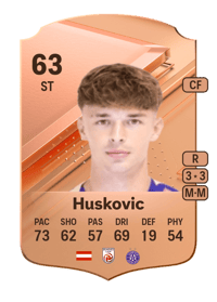 Muharem Huskovic Rare 63 OVR