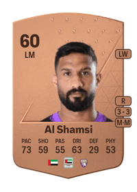 Sultan Al Shamsi Common 60 OVR