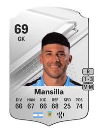 Matías Mansilla Rare 69 OVR