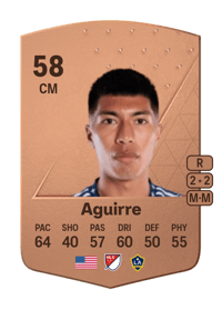 Daniel Aguirre Common 58 OVR