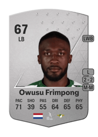 Godfried Ayesu Owusu Frimpong Common 67 OVR