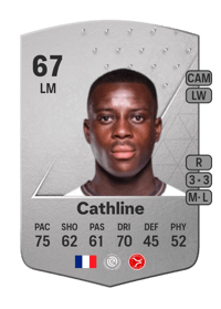 Yoann Cathline Common 67 OVR