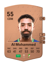 Hassan Al Mohammed Common 55 OVR