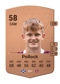 Finlay Pollock Common 58 OVR