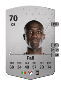 Mamadou Fall Common 70 OVR