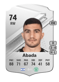 Liel Abada Rare 74 OVR