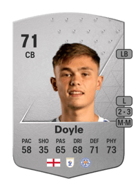 Callum Doyle Common 71 OVR