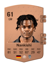 Abdenego Nankishi Common 61 OVR