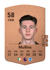 Jamie Mullins Common 58 OVR