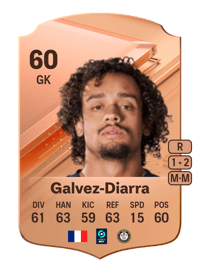 Quentin Galvez-Diarra Rare 60 OVR